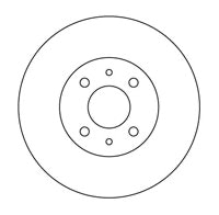 NF PARTS Тормозной диск 203911NF